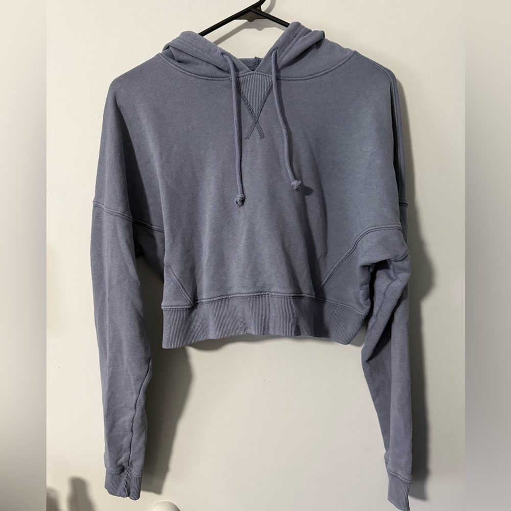 Aeropostale Cropped Blue Sweatshirt